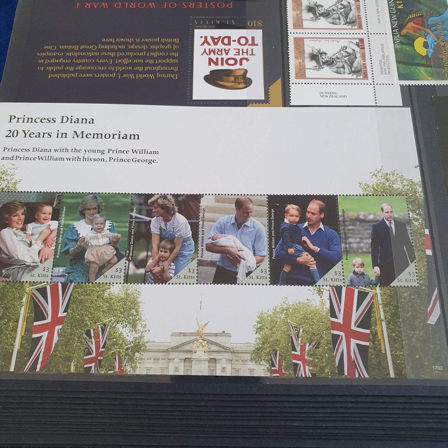 Princess Diana  stamp collectible - Main Image 2