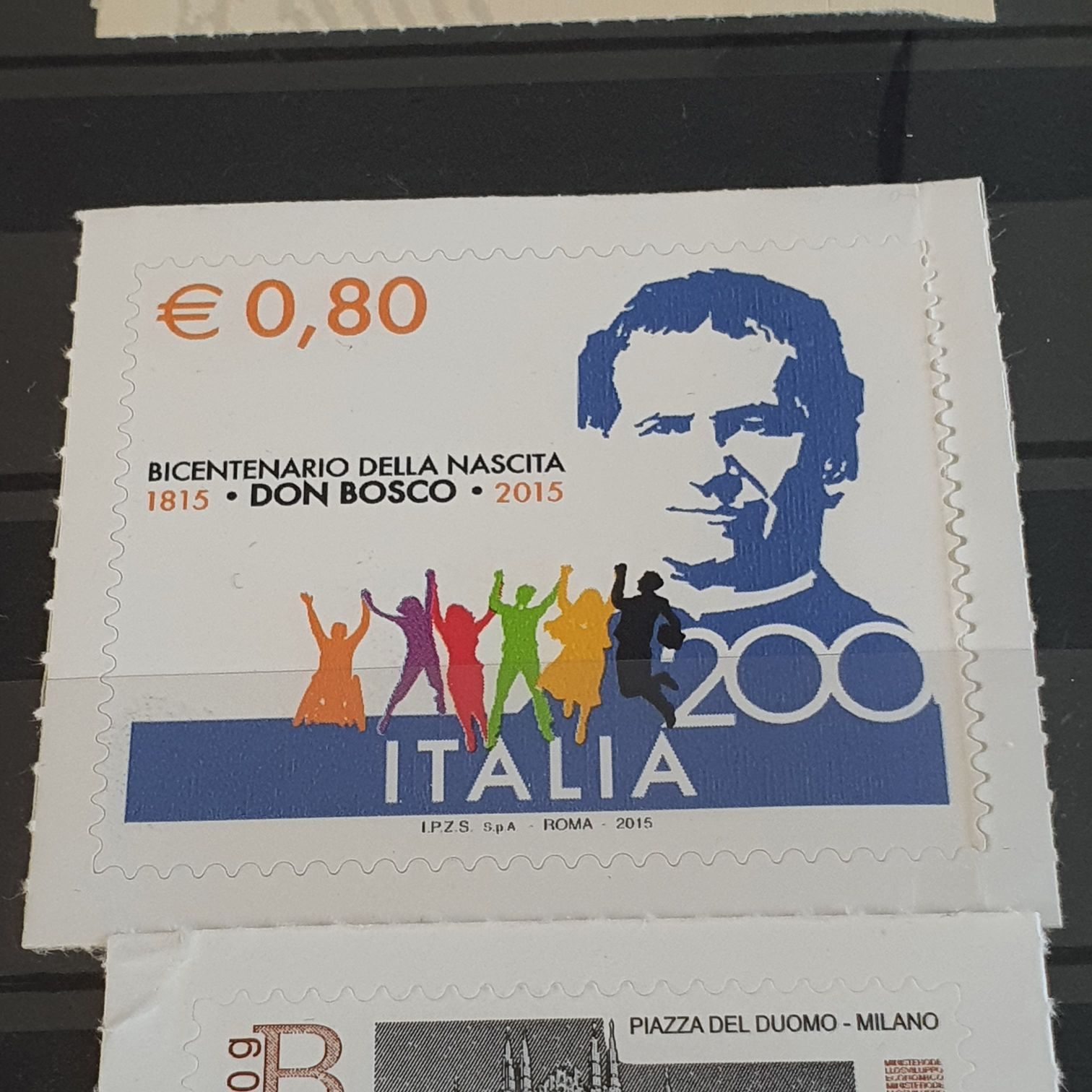 Bicentenario Della Nascita  stamp collectible - Main Image 2