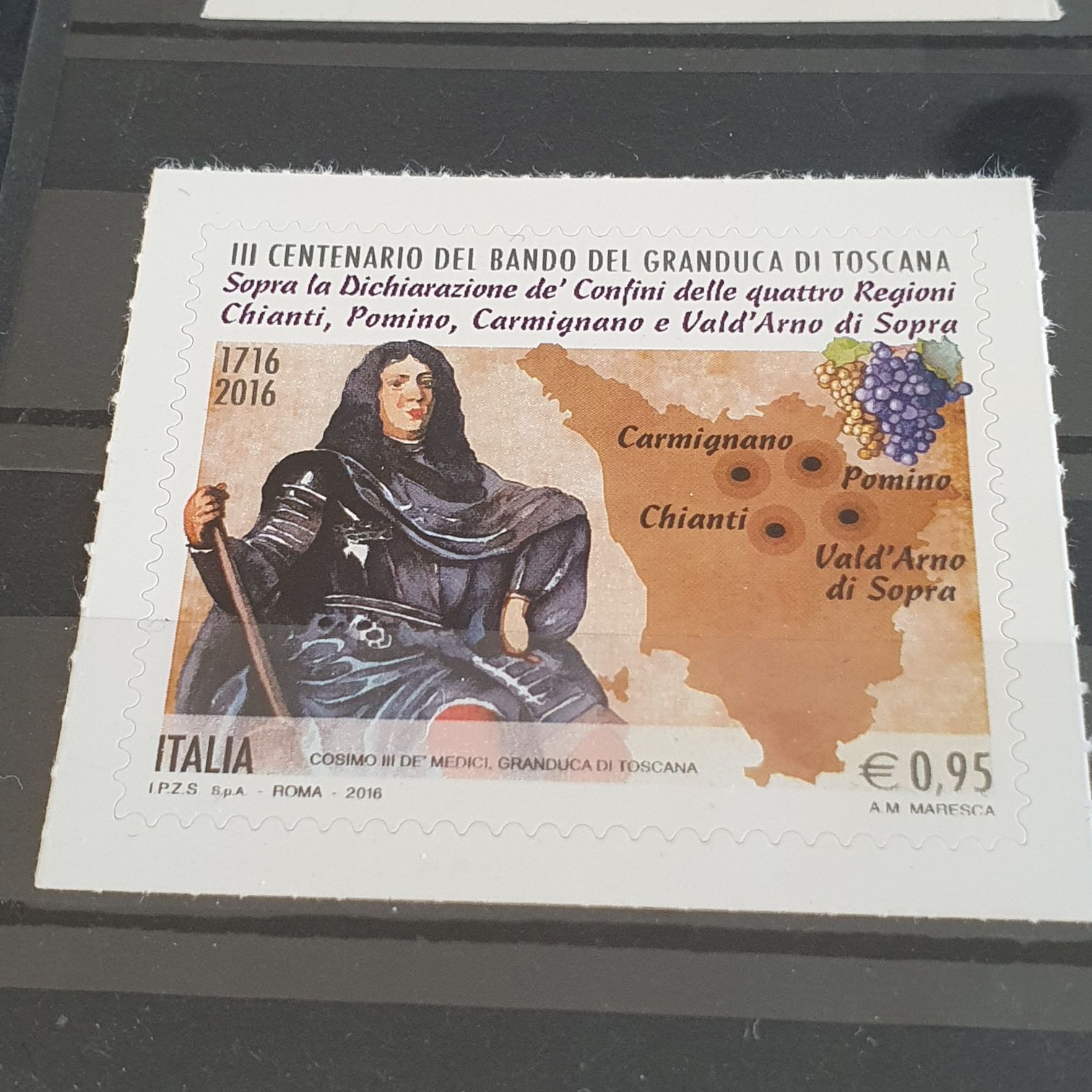 III Centenario Del Bando Del Graduca Di Toscana  stamp collectible - Main Image 2
