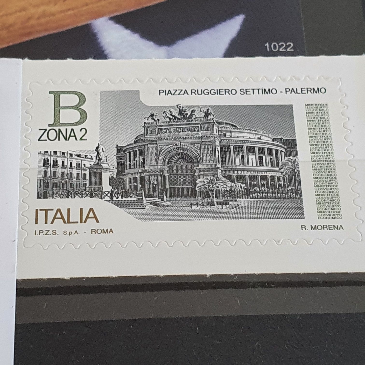Piazza Ruggiero Settimo  stamp collectible - Main Image 2