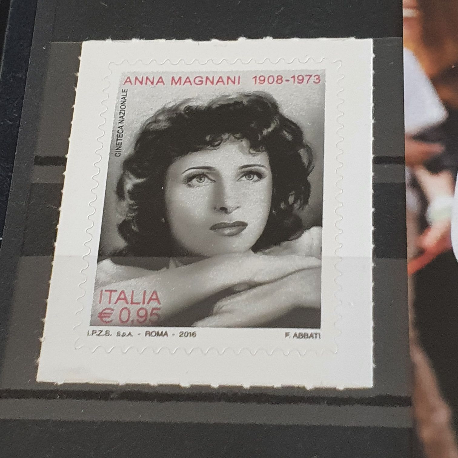 Anna Magnani  stamp collectible - Main Image 2