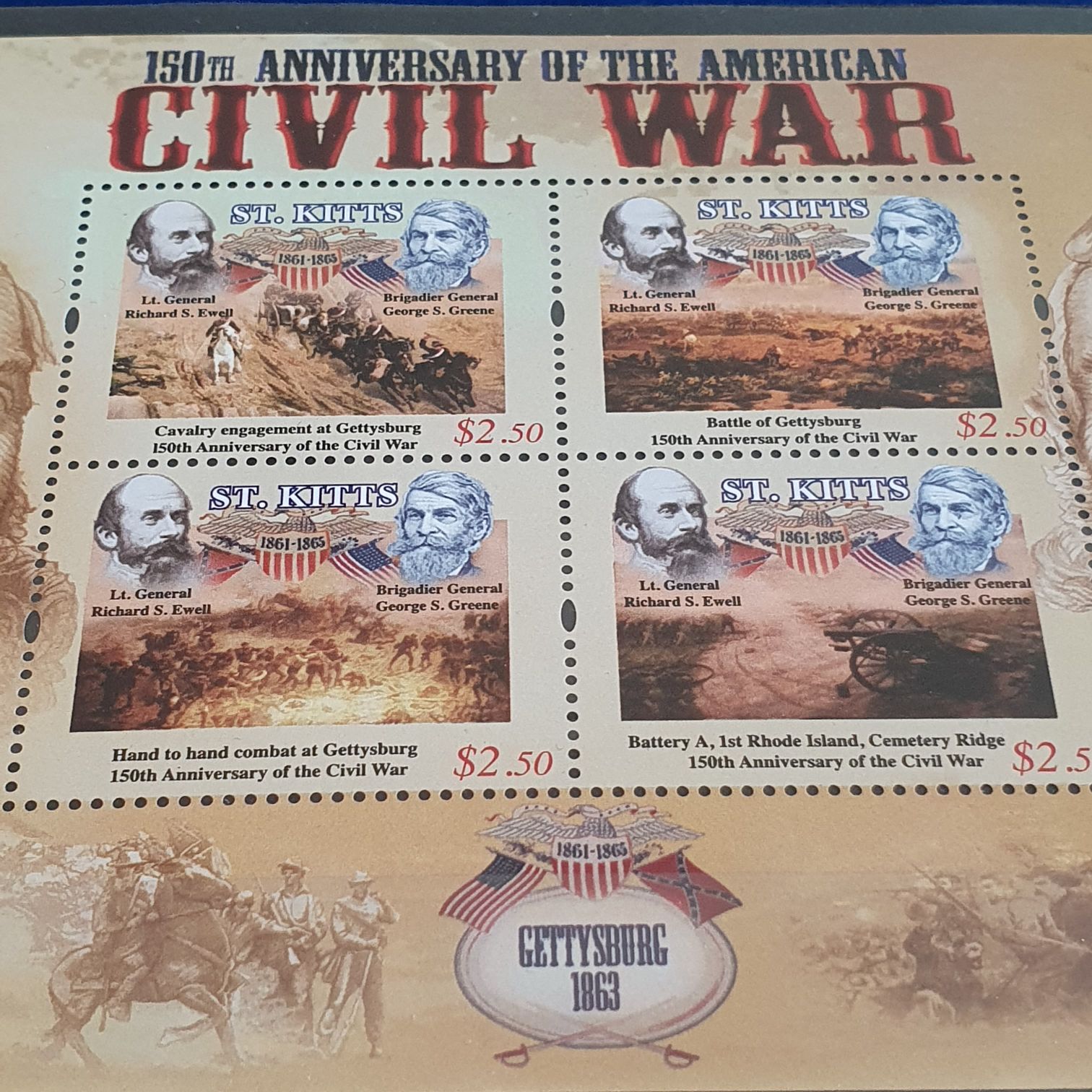 150th Anniversary Of The American  stamp collectible - Main Image 2