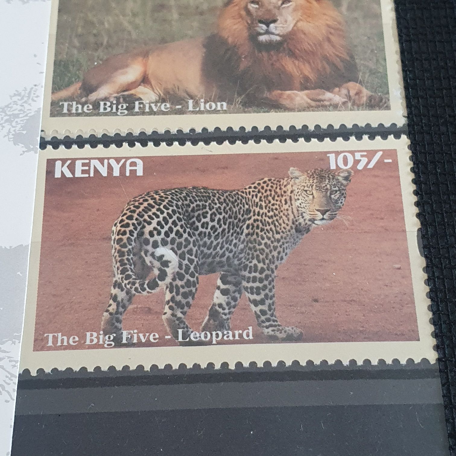 The Big Five Leopard  stamp collectible - Main Image 2