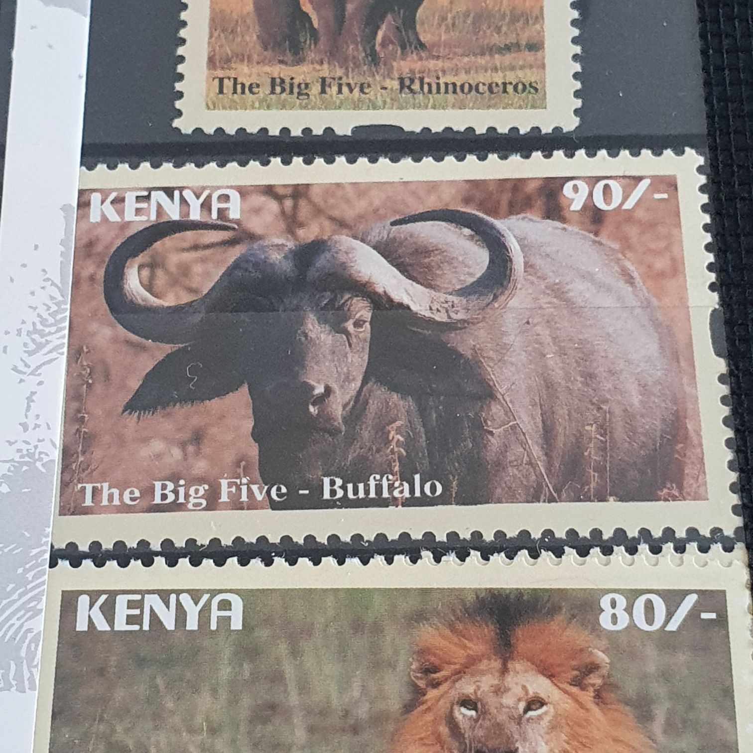 The Big Five Buffalo  stamp collectible - Main Image 2