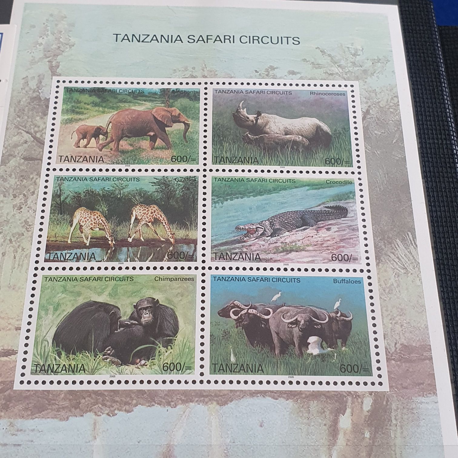 Safari Circuits  stamp collectible - Main Image 2