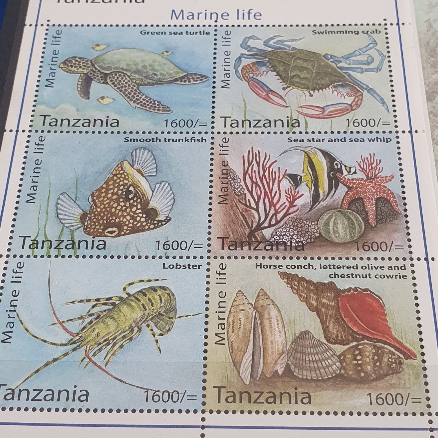 Marine Life  stamp collectible - Main Image 2
