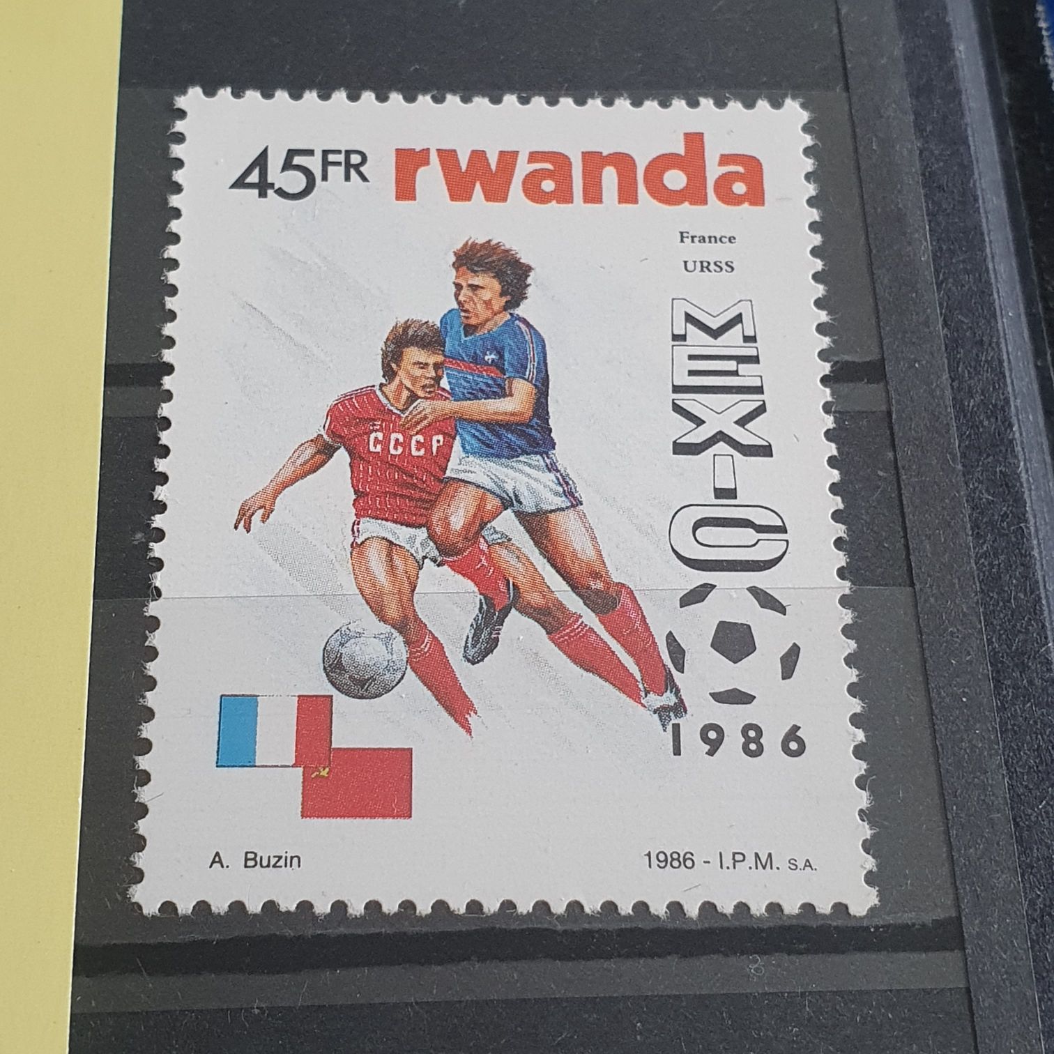 México 1986  stamp collectible - Main Image 2