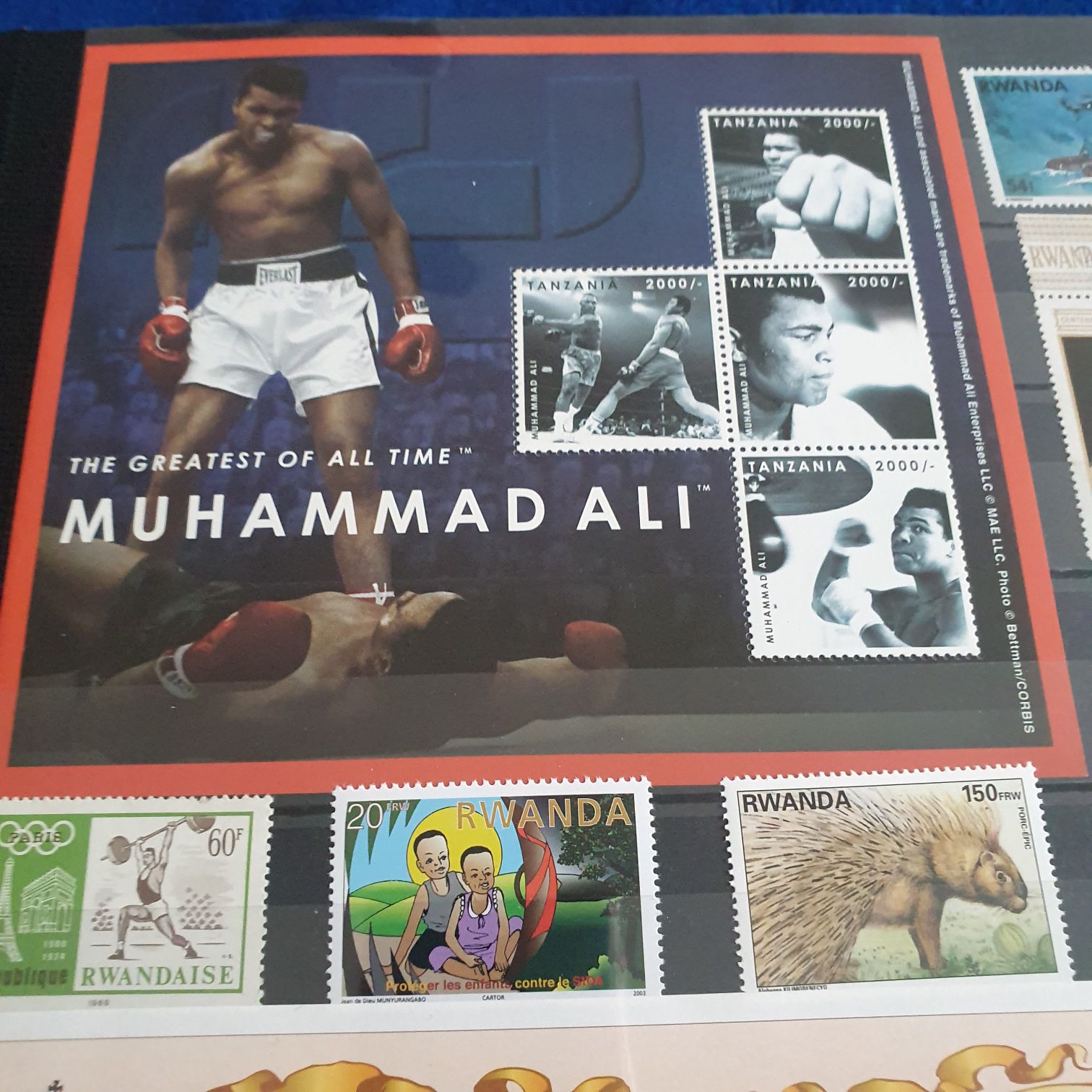 Muhammad Ali  stamp collectible - Main Image 2