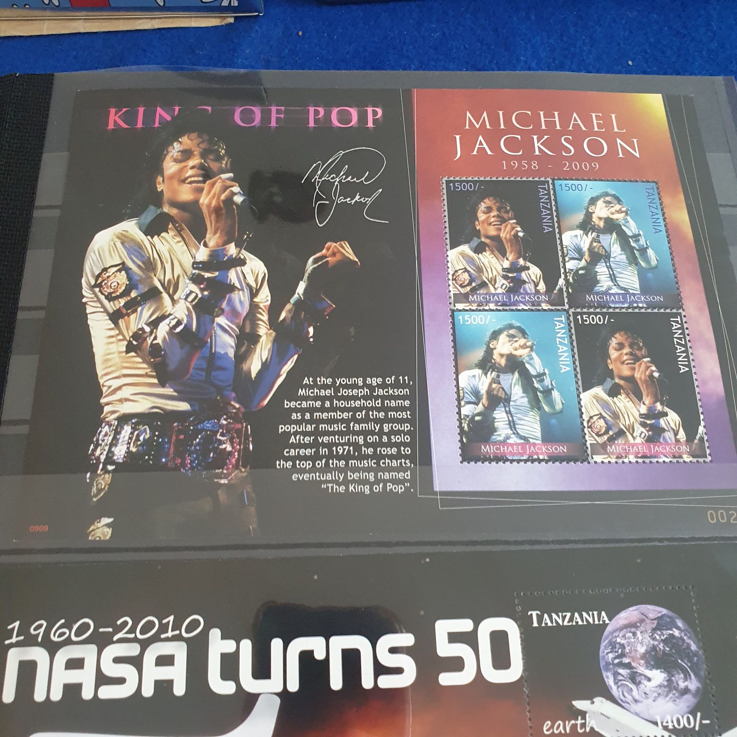 Michael Jackson  stamp collectible - Main Image 2