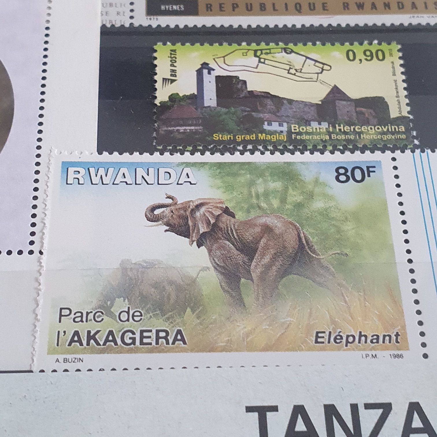 Parc De I Akagera  stamp collectible - Main Image 2