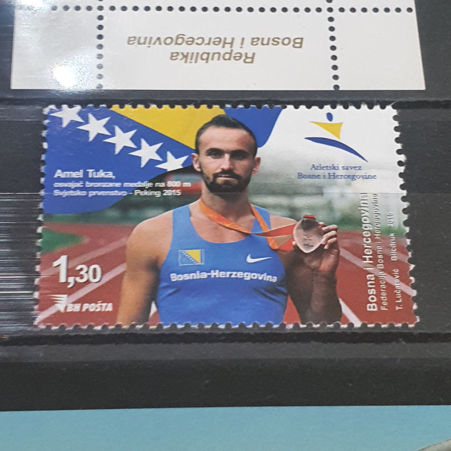 Amel Tuka  stamp collectible - Main Image 2