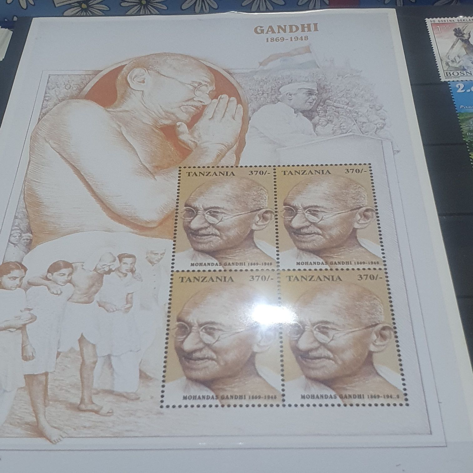Gandhi  stamp collectible - Main Image 2