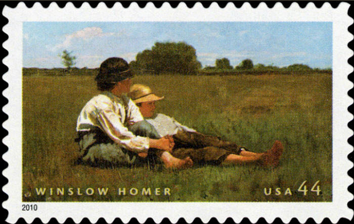 4473 American Treasures — Winslow Homer  stamp collectible - Main Image 1