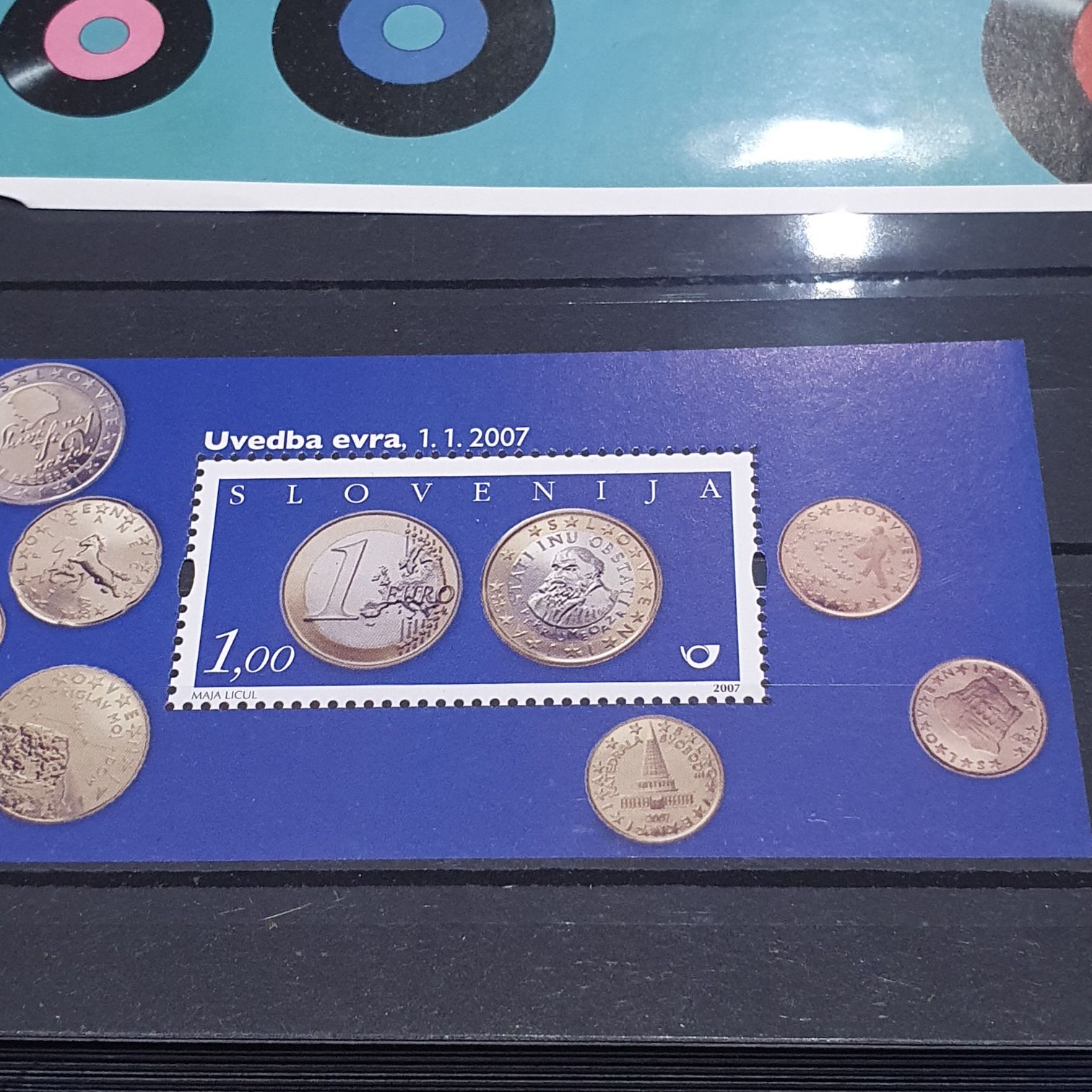 Uvedba Evra  stamp collectible - Main Image 2