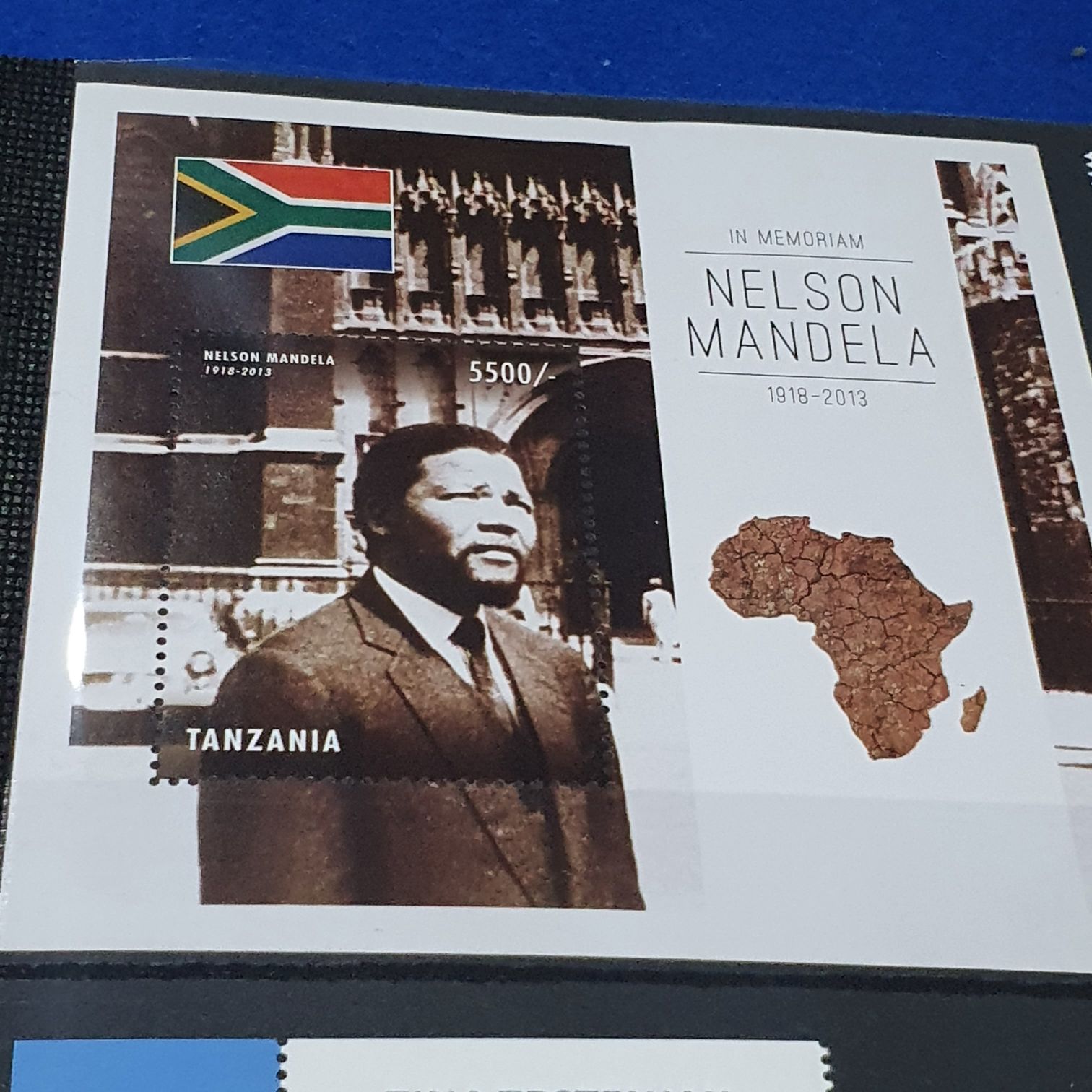 Nelson Mandela  stamp collectible - Main Image 2