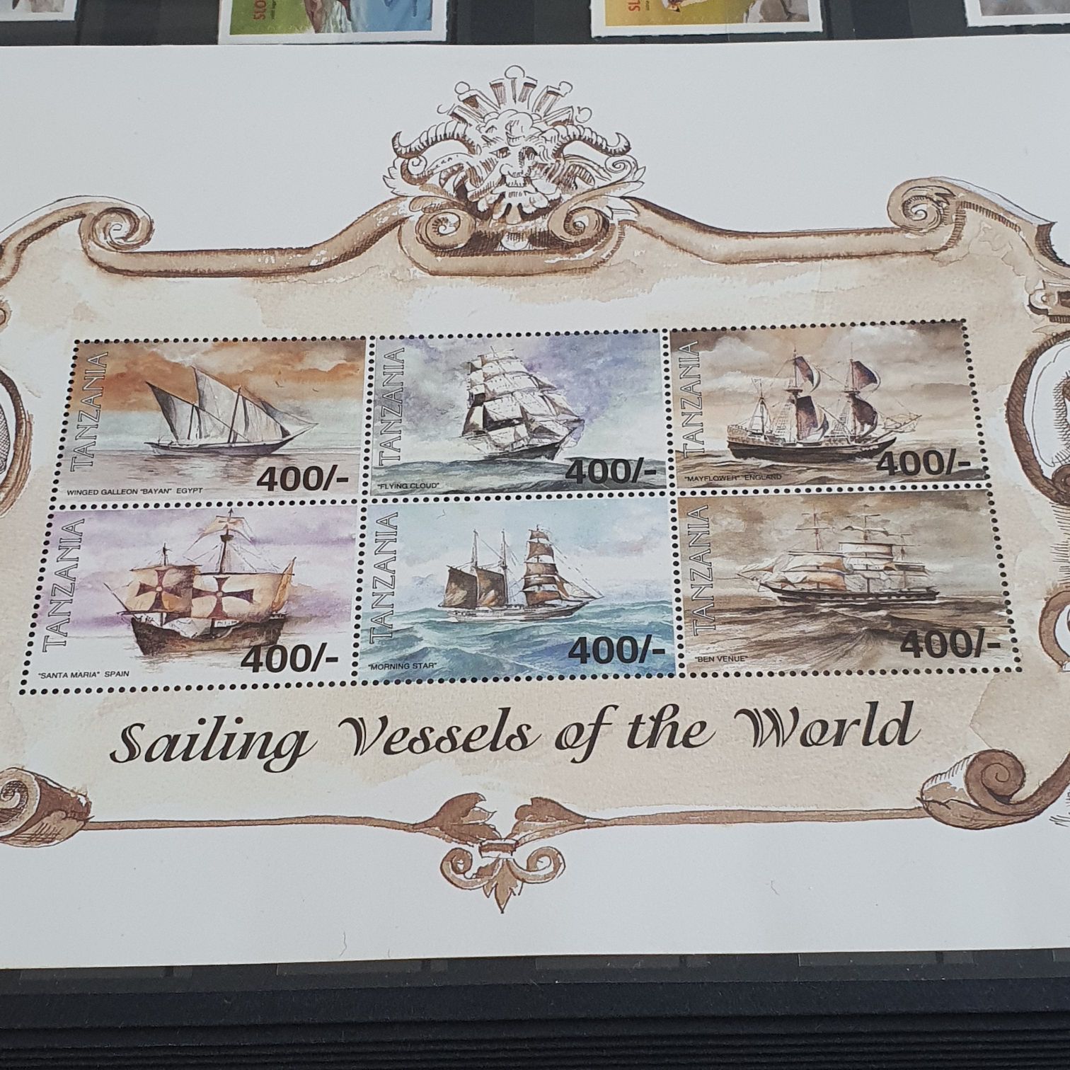 Sailing Vessels Of The World  stamp collectible - Main Image 2