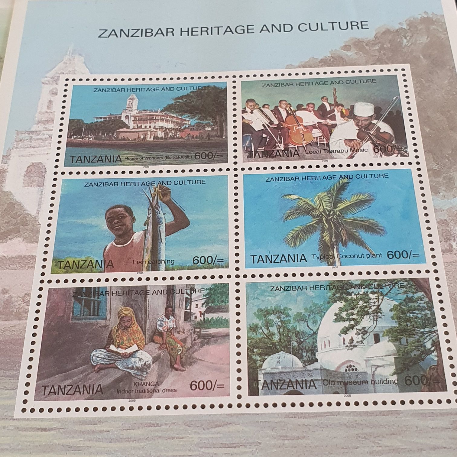 Zanzibar Heritage And Culture  stamp collectible - Main Image 2