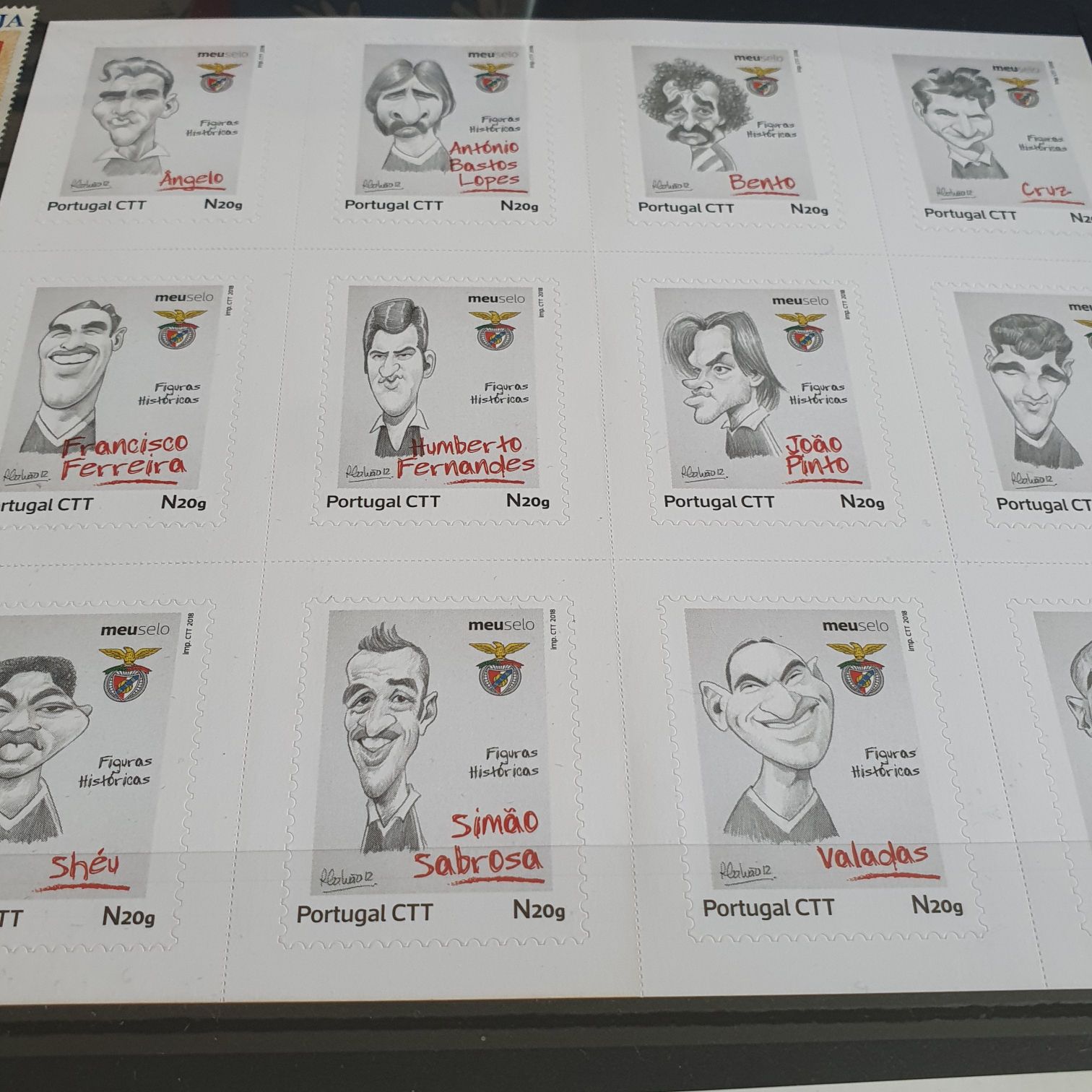 Figuras Historicas  stamp collectible - Main Image 2