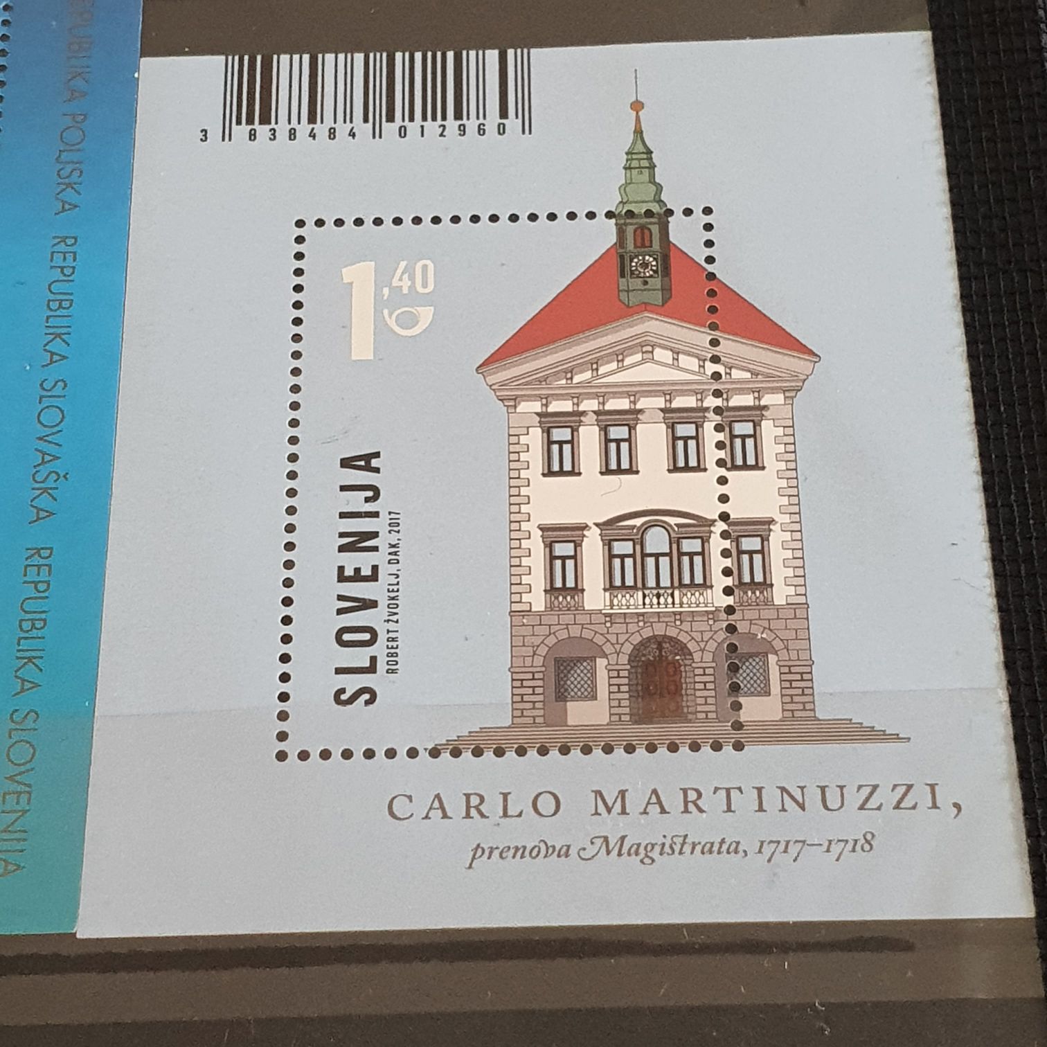Carlo Martinuzzi  stamp collectible - Main Image 2