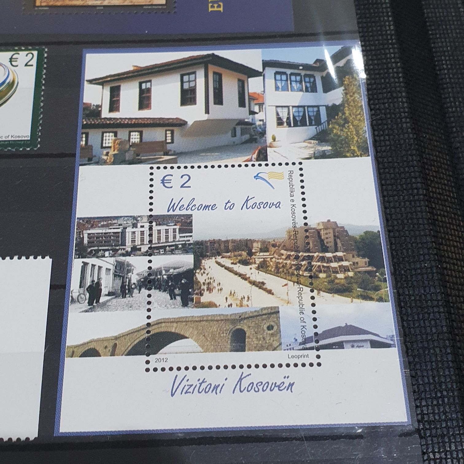 Welcome To Kosova  stamp collectible - Main Image 2