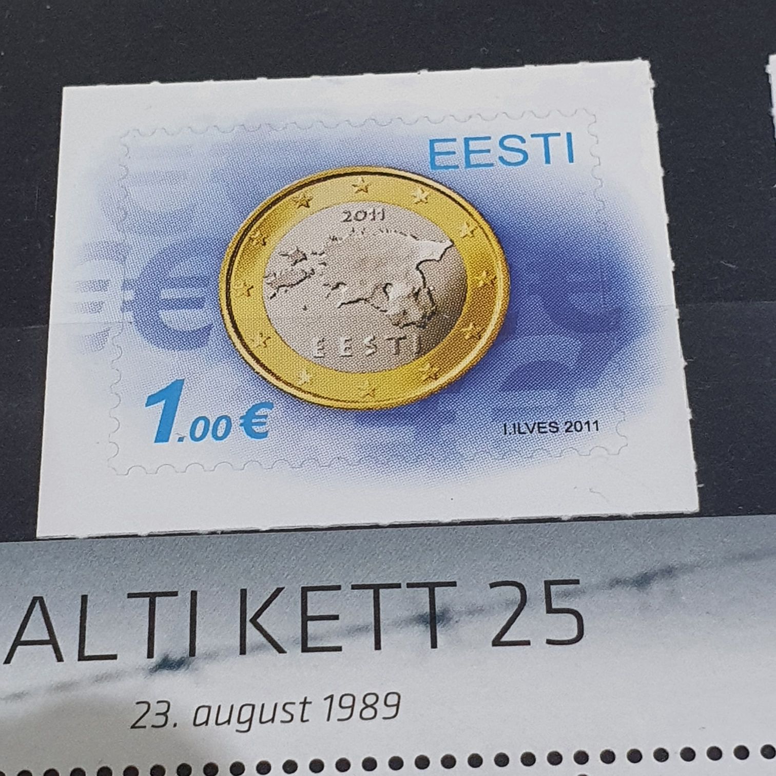 1 Euro  stamp collectible - Main Image 2