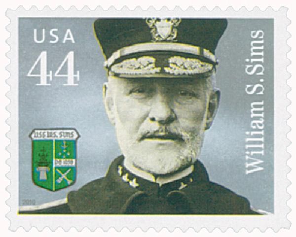 4440 Distinguished Sailors — William S. Sims  stamp collectible - Main Image 1