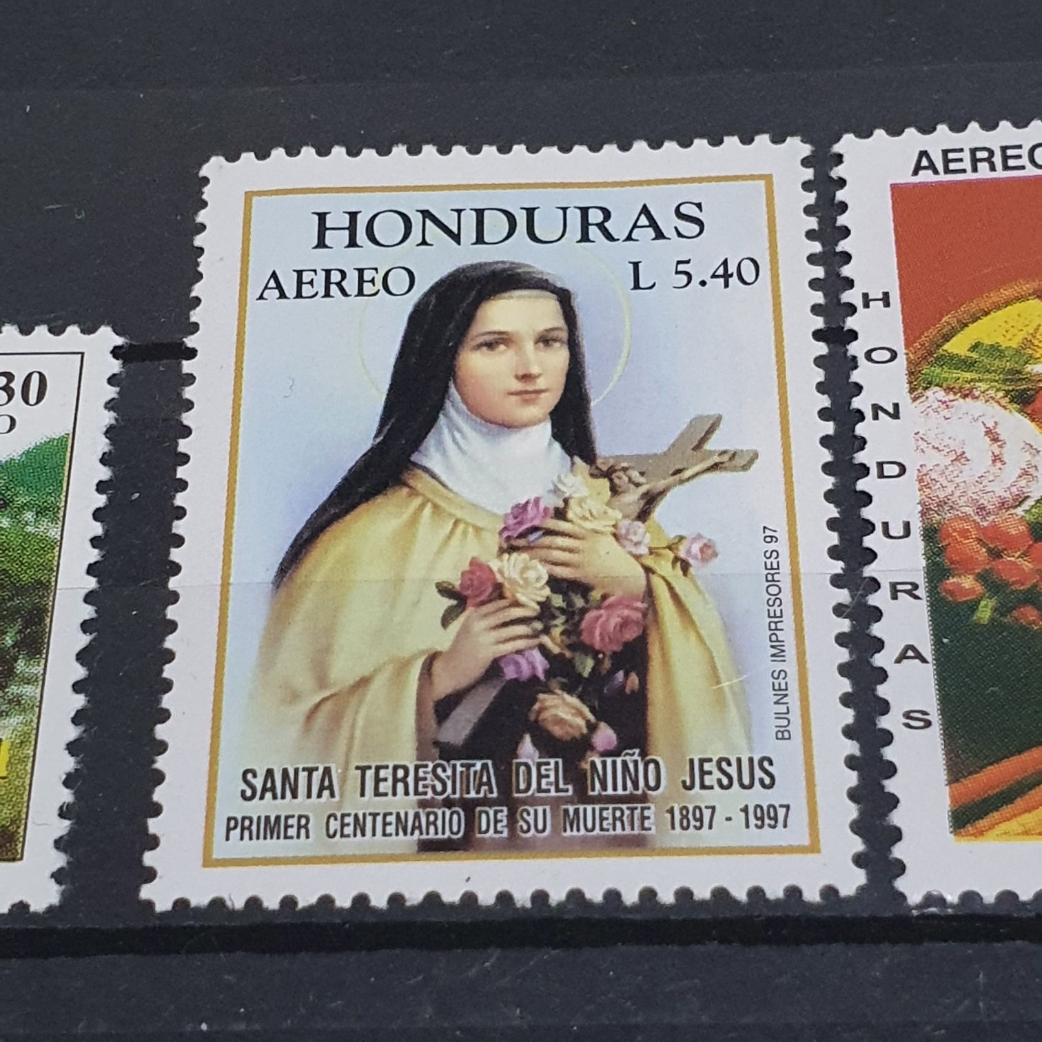 Santa Teresita Del Niño Jesús  stamp collectible - Main Image 2