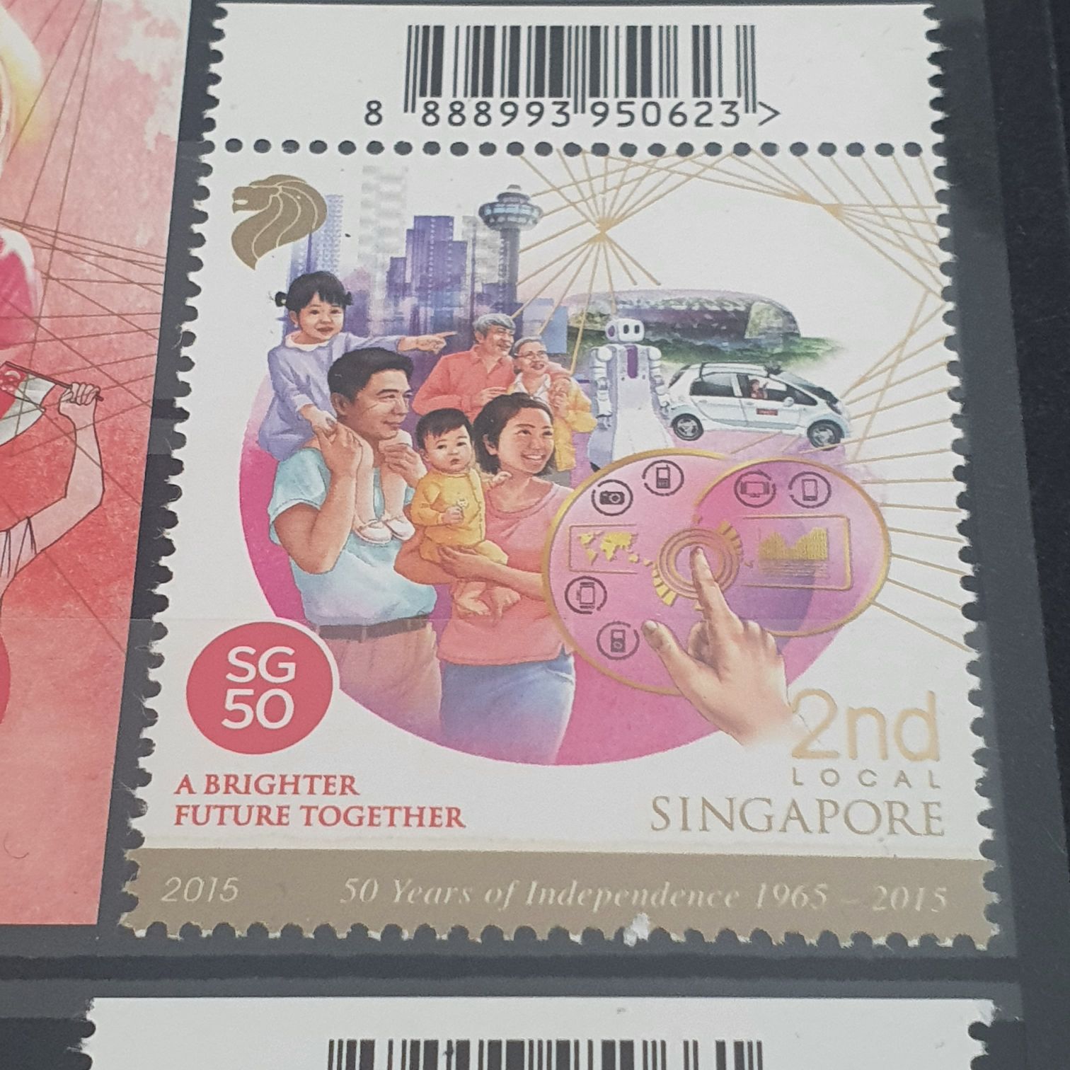 A Brighter Future Together  stamp collectible - Main Image 2