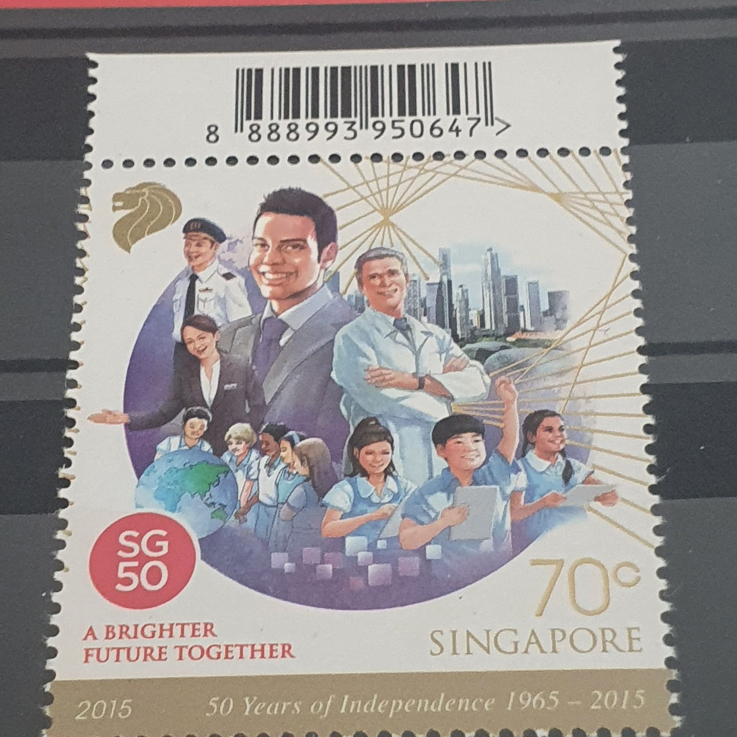 A Brighter Future Together  stamp collectible - Main Image 2