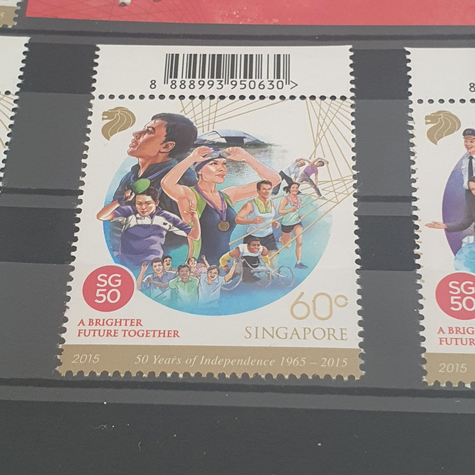 A Brighter Future Together  stamp collectible - Main Image 2