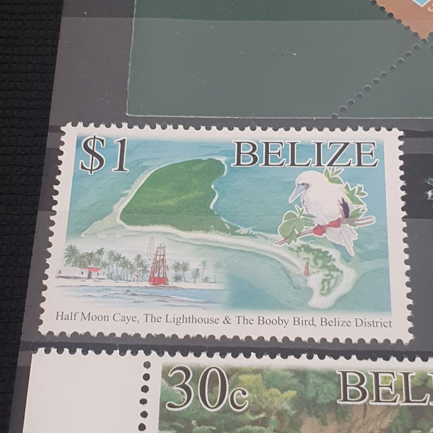 Half Moon Caye  stamp collectible - Main Image 2