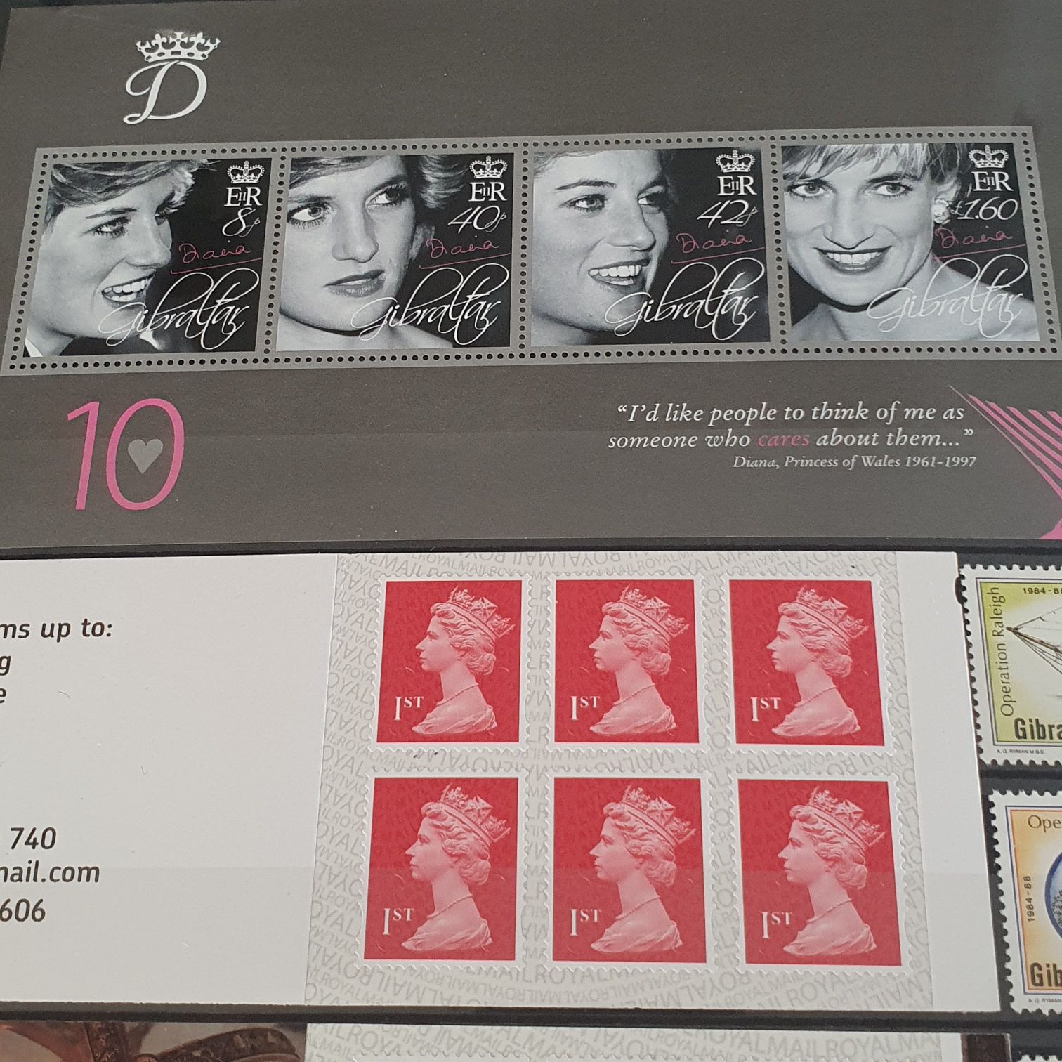 Diana, Princess Of Wales  stamp collectible - Main Image 2