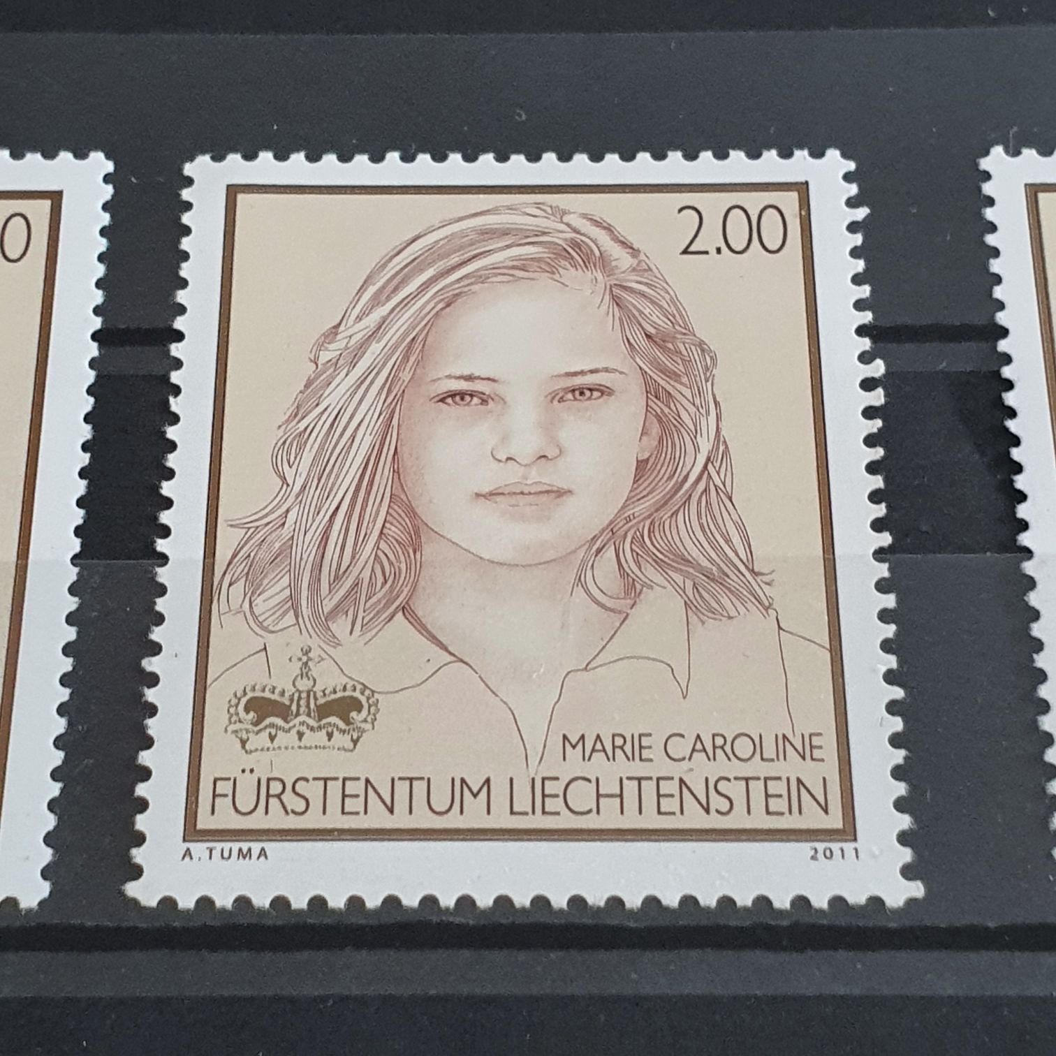 Marie Caroline  stamp collectible - Main Image 2
