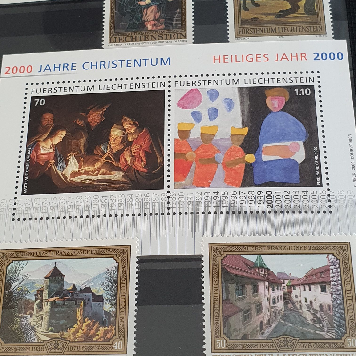 Jahre Christentum  stamp collectible - Main Image 2