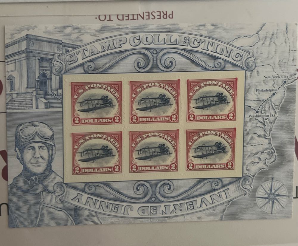 Replica 1918 Inverted Jenny Stamp  stamp collectible - Main Image 2