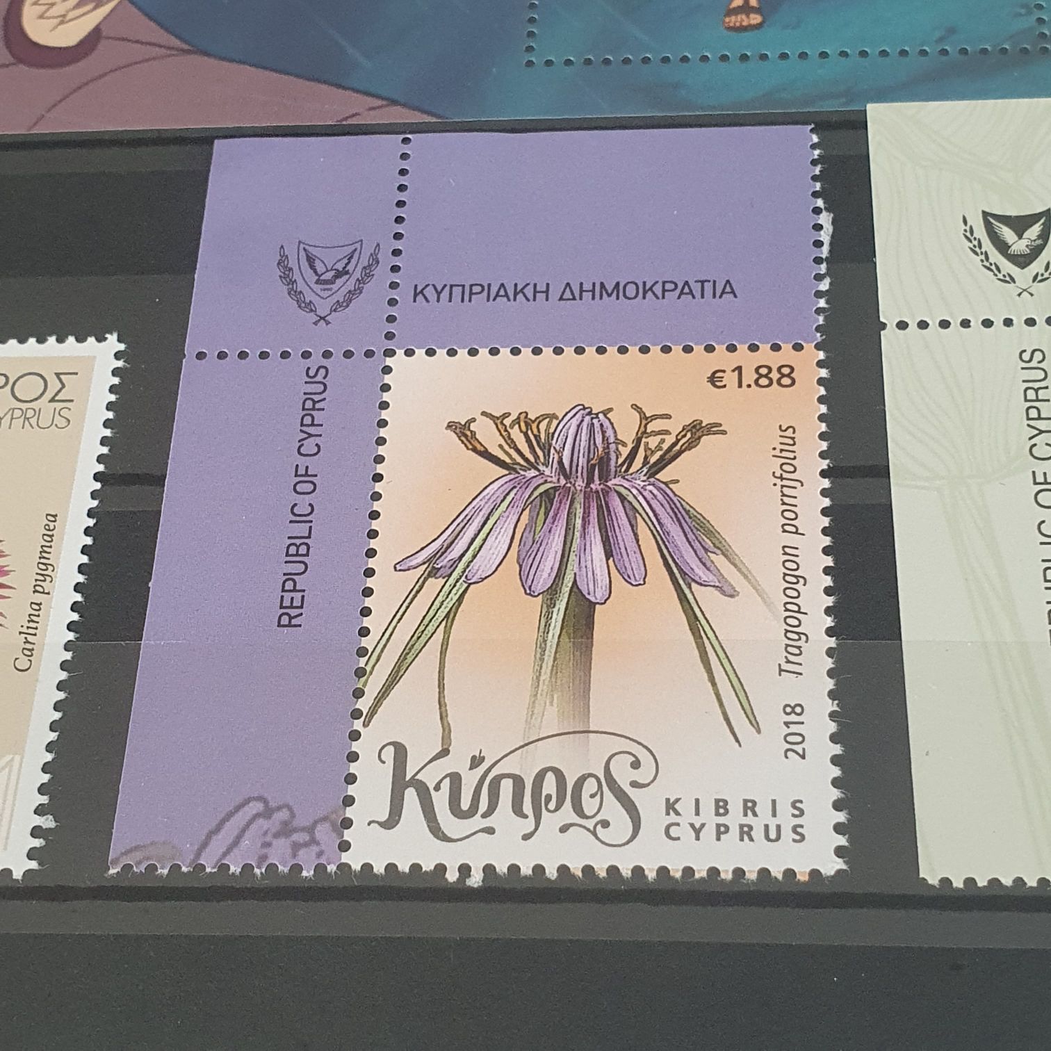 Tragopogan  stamp collectible - Main Image 2