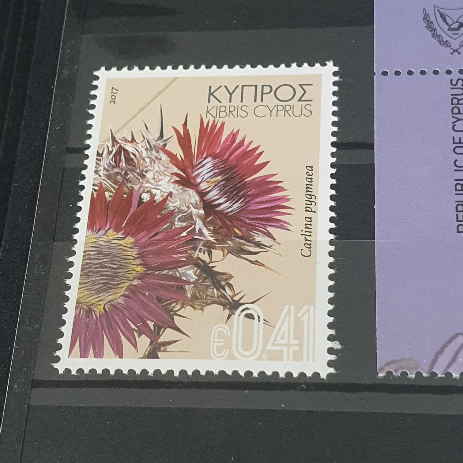 Carlina  stamp collectible - Main Image 2