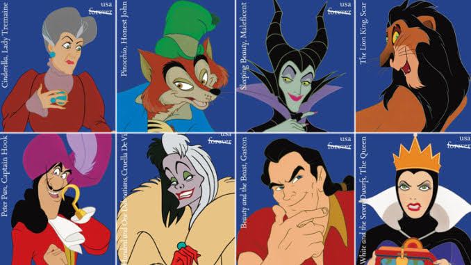 Disney Villains American Commemortive Panel  stamp collectible - Main Image 2