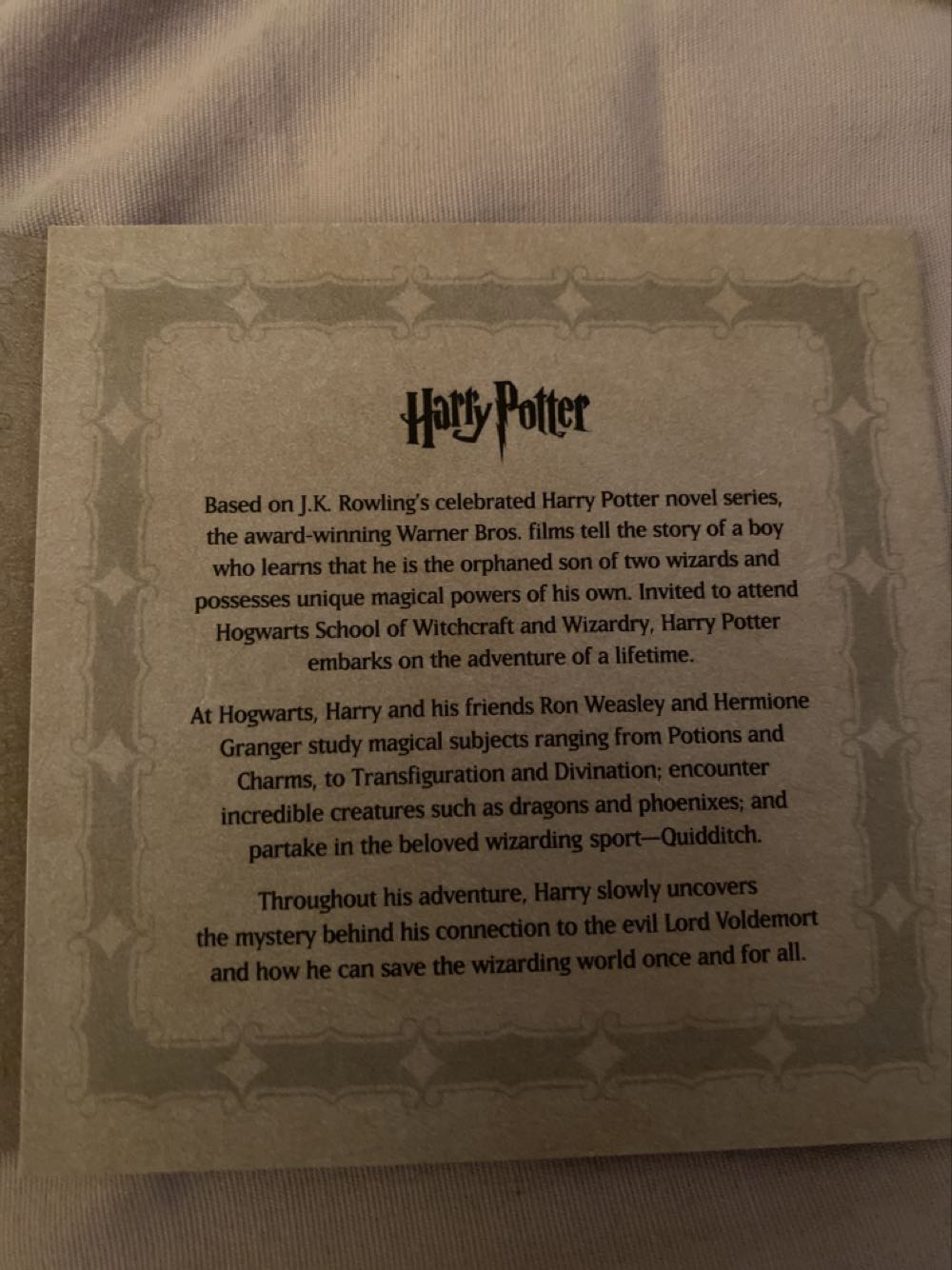 Harry Potter  stamp collectible [Barcode 015645471108] - Main Image 4