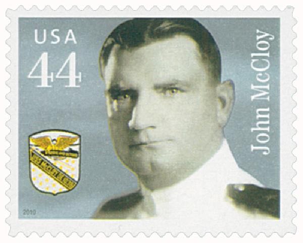 4442 Distinguished Sailors — John McCloy  stamp collectible - Main Image 1