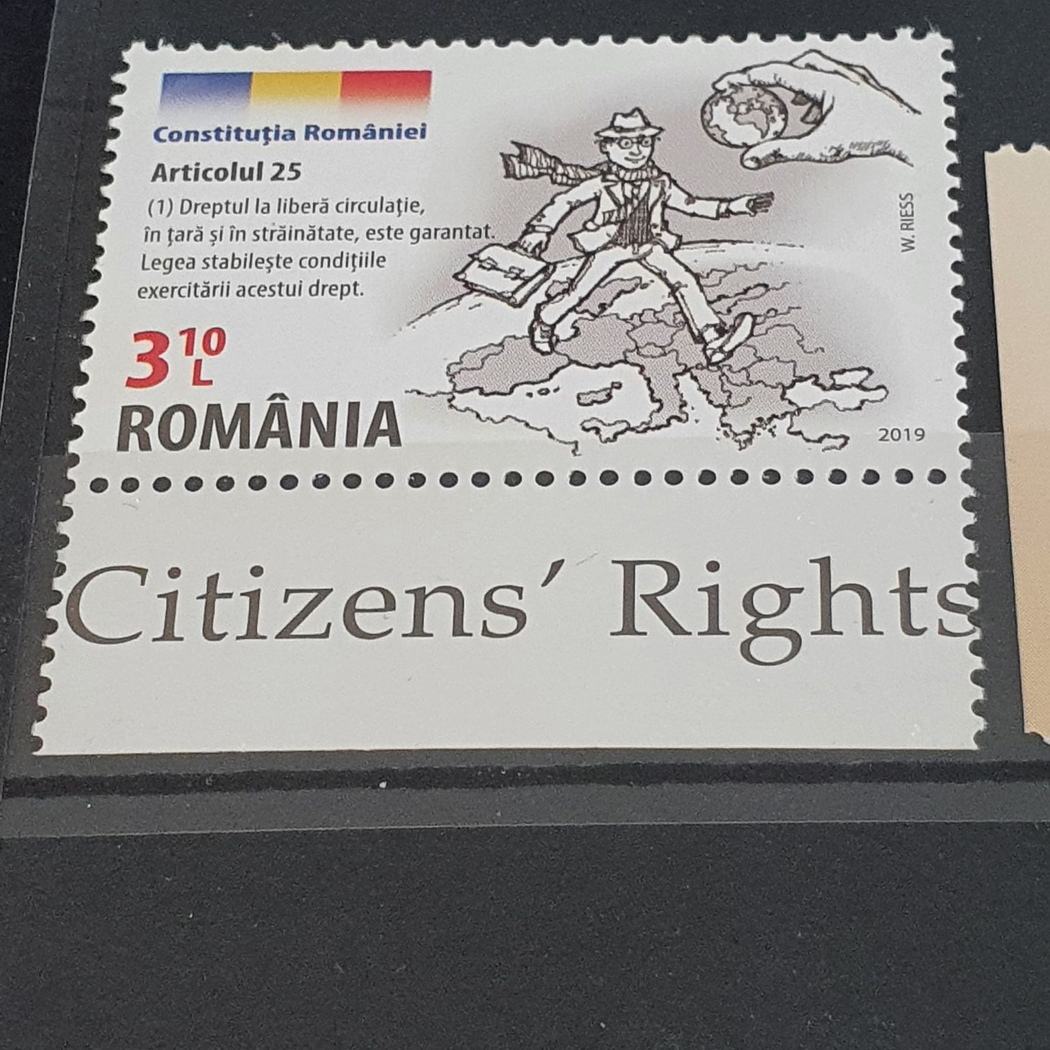 Citizens Rights  stamp collectible - Main Image 2