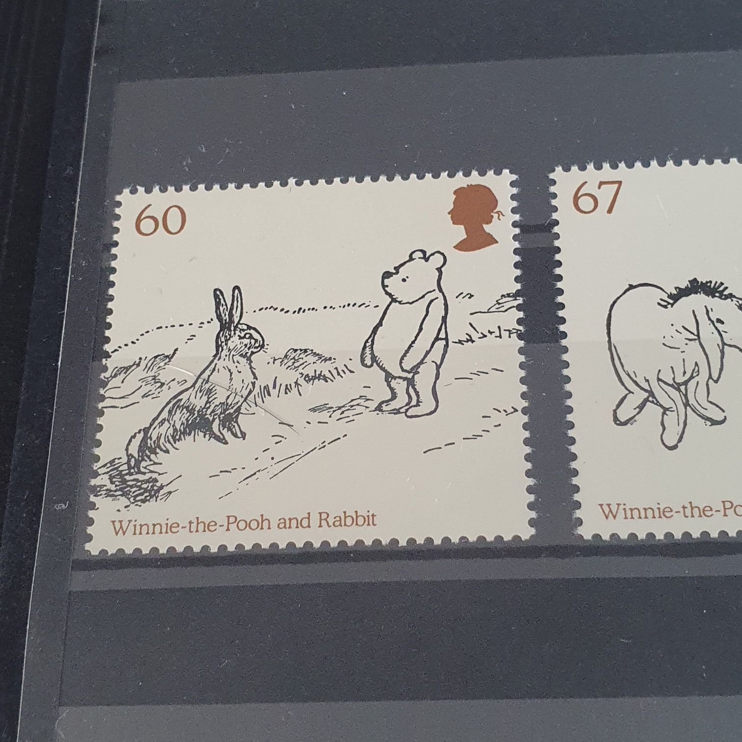 Winnie The Pooh And Rabbit  stamp collectible - Main Image 2
