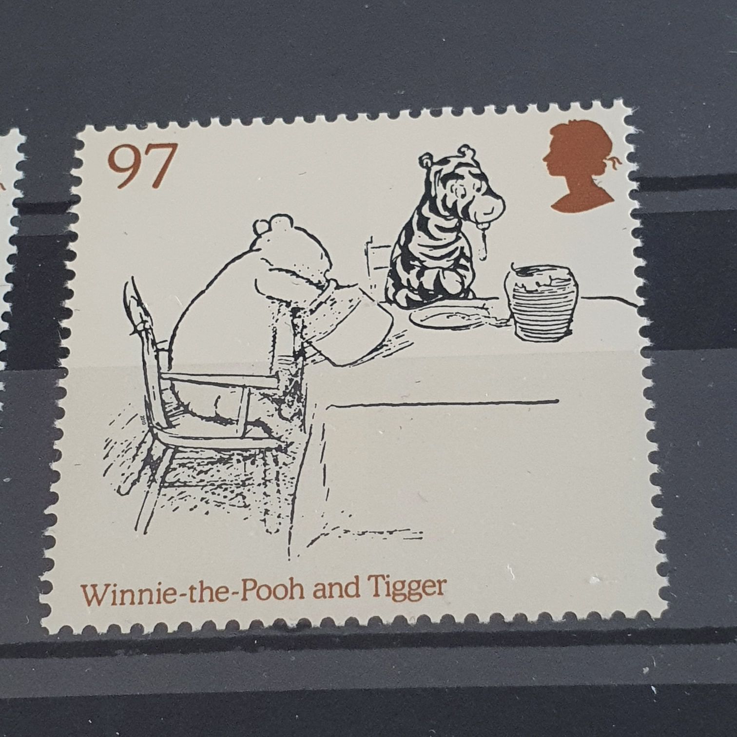 Winnie The Pooh And Tiger  stamp collectible - Main Image 2