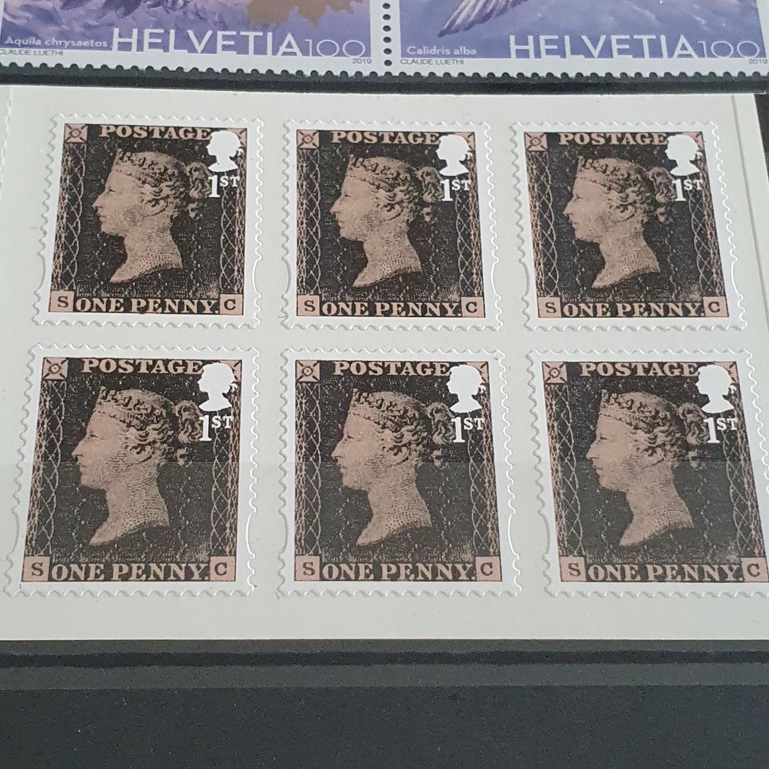 One Penny  stamp collectible - Main Image 2