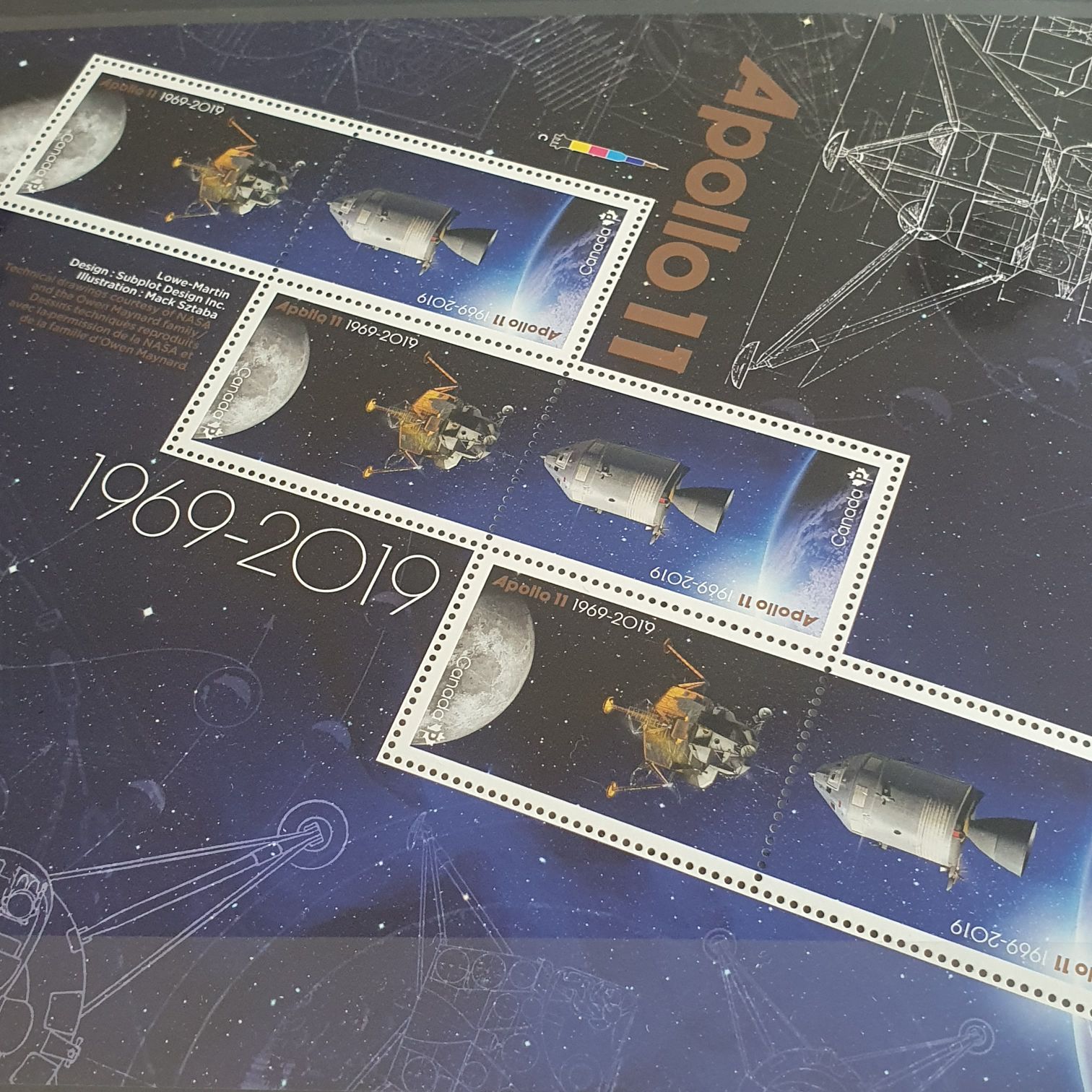 Apollo11  stamp collectible - Main Image 2