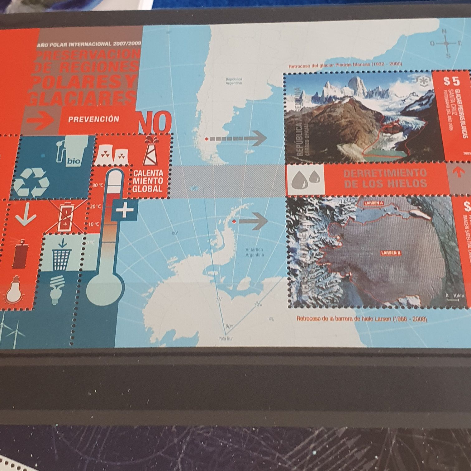 Calentamiento Global  stamp collectible - Main Image 2