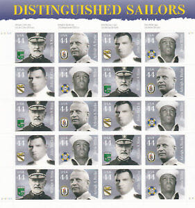 4440 - 4443 Distinguished Sailors  stamp collectible - Main Image 1