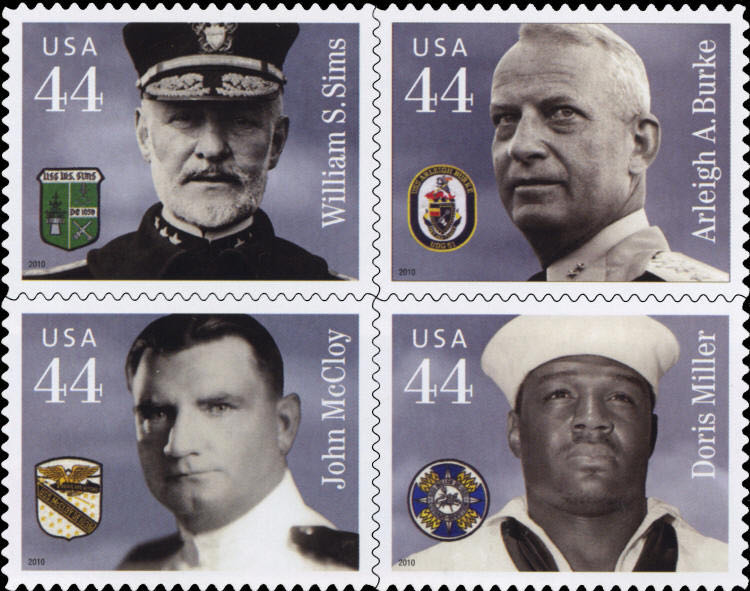 4440 - 4443 Distinguished Sailors  stamp collectible - Main Image 2