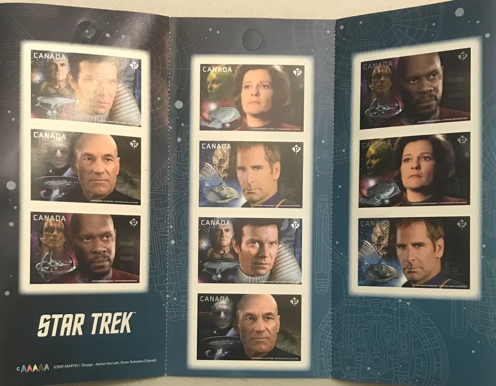 Star Trek Stamps  stamp collectible [Barcode 063491095054] - Main Image 3