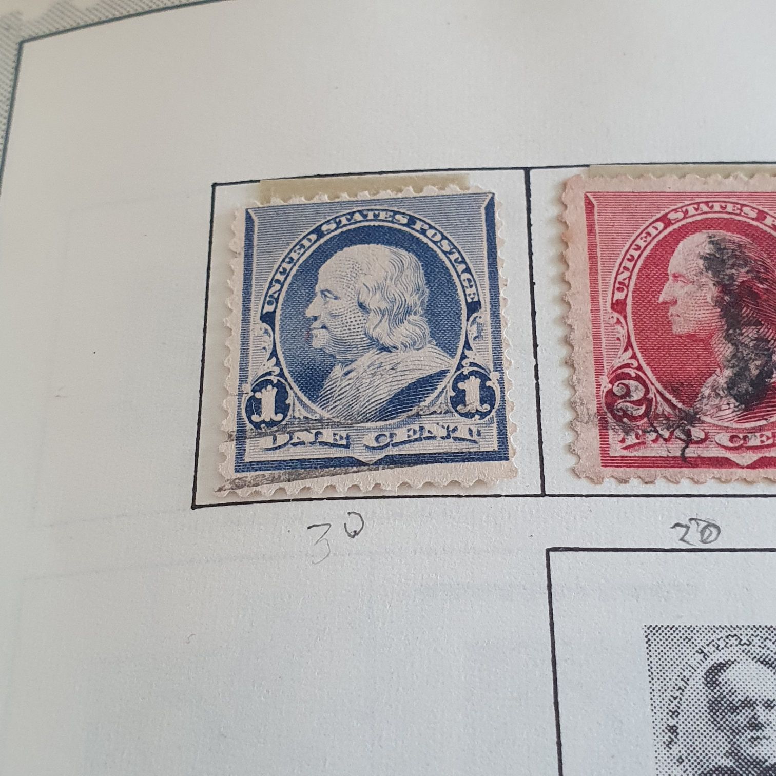 1 Centavo  stamp collectible - Main Image 2